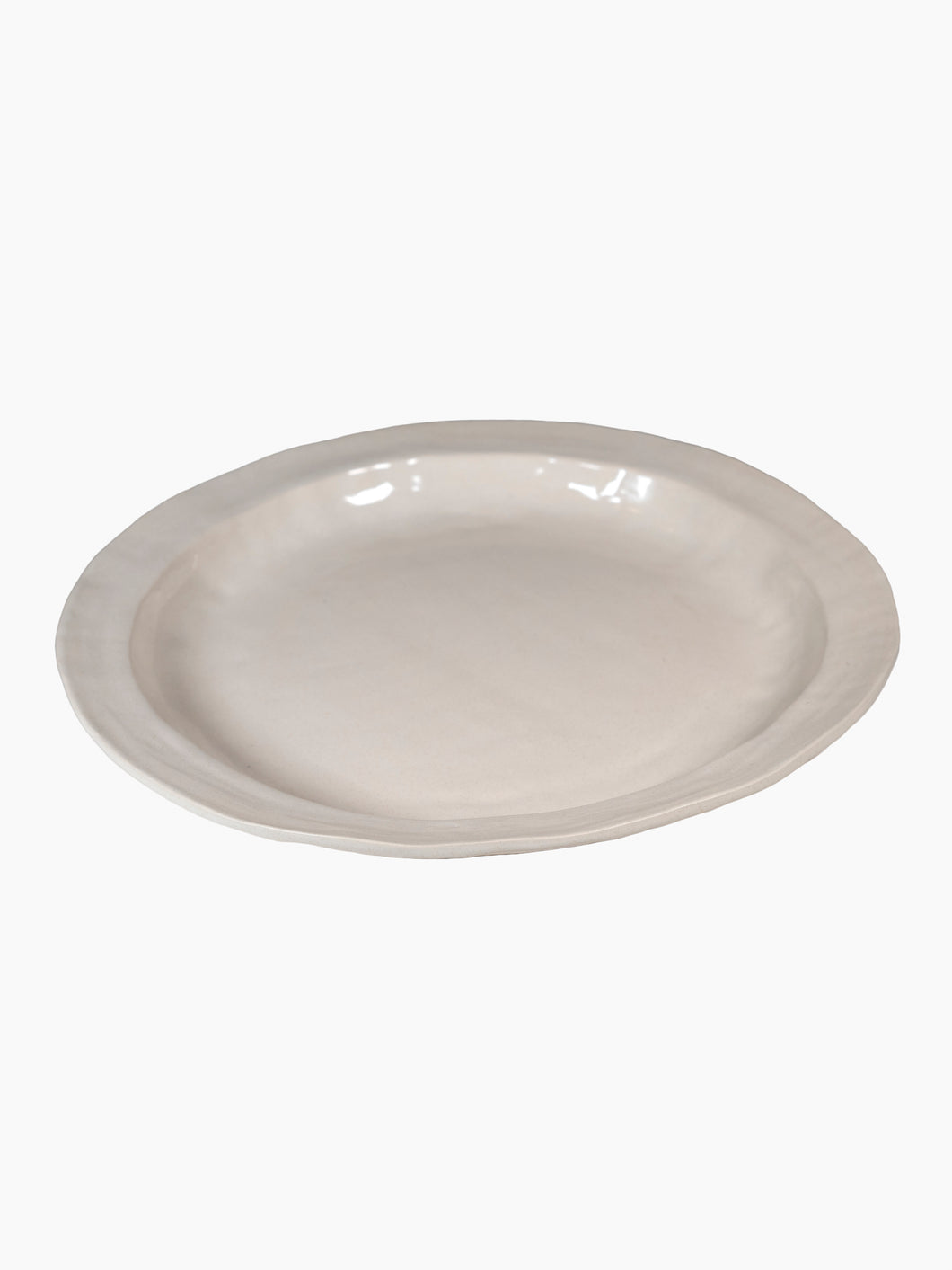 ANK Ceramics White Round Platters