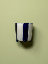 Load image into Gallery viewer, Pearl Cup Blue Stripes
