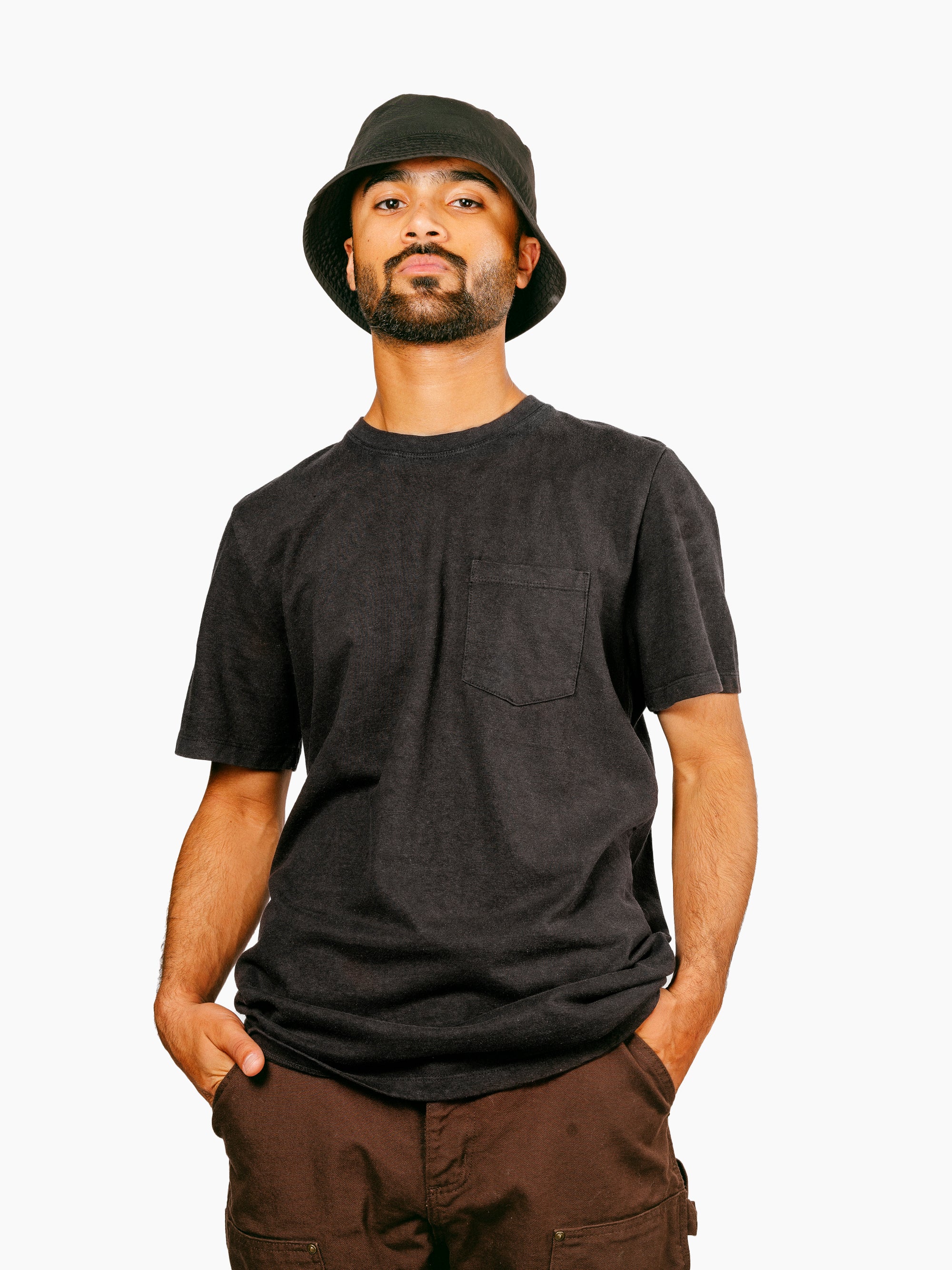 Pocket Tee in Black main image 1