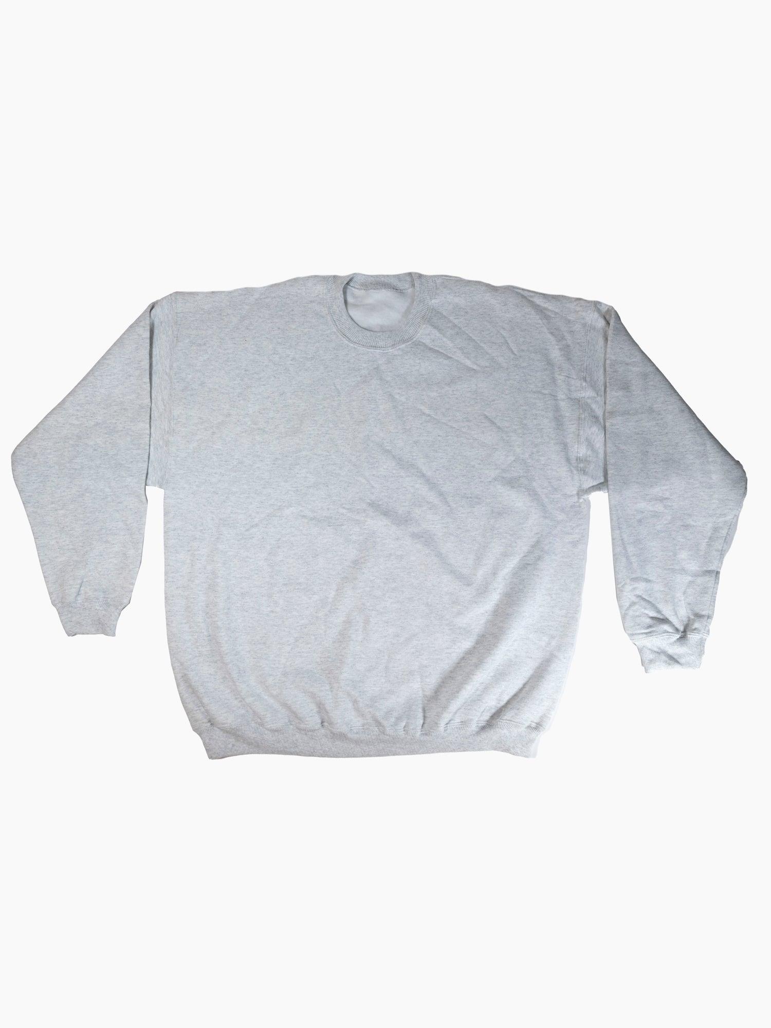 Vintage Light Grey Heather Sweatshirt The Post Supply