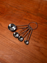 Load image into Gallery viewer, Simple Measuring Spoons, Silver
