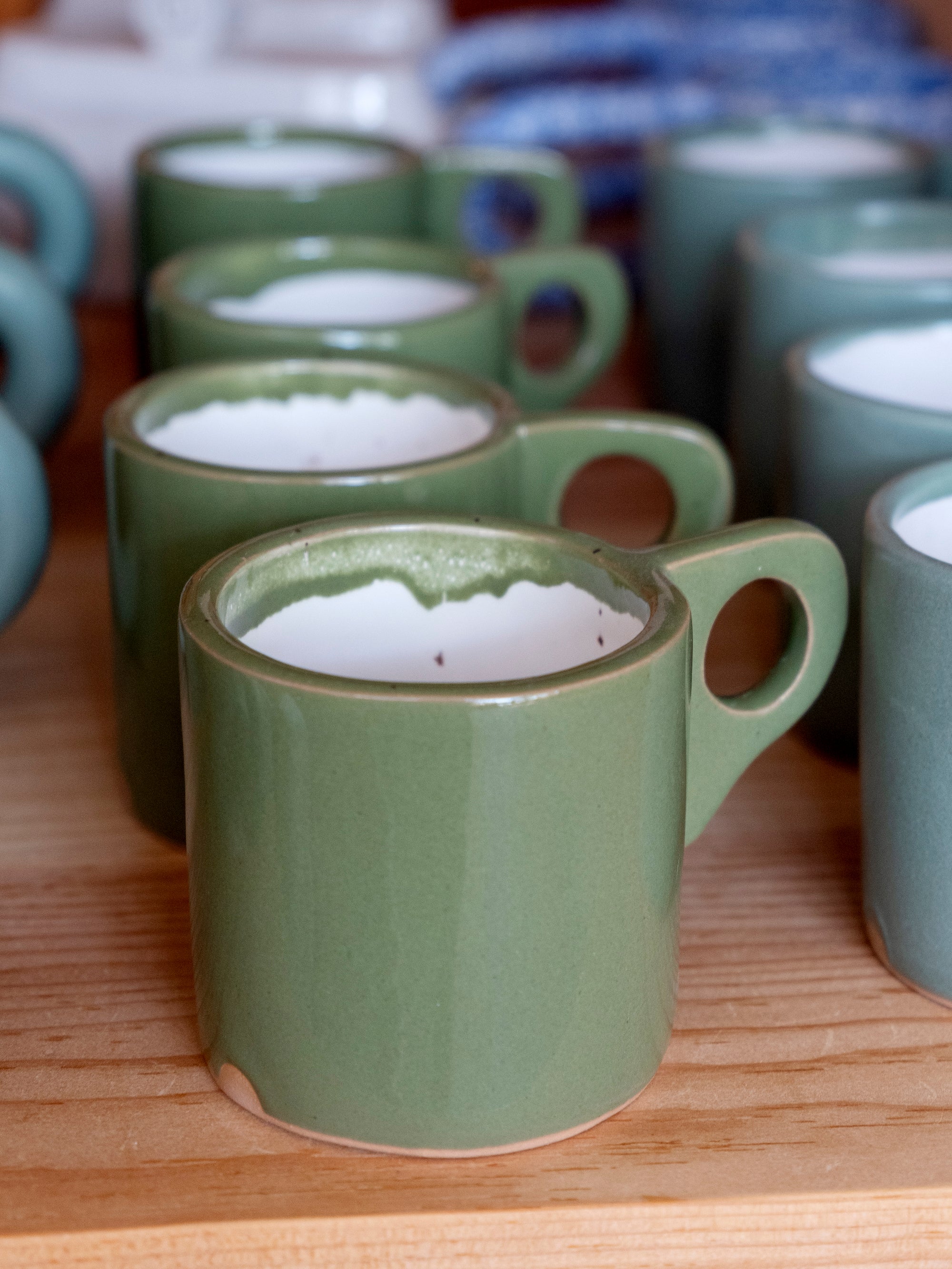 Hunter Green Ear Mug