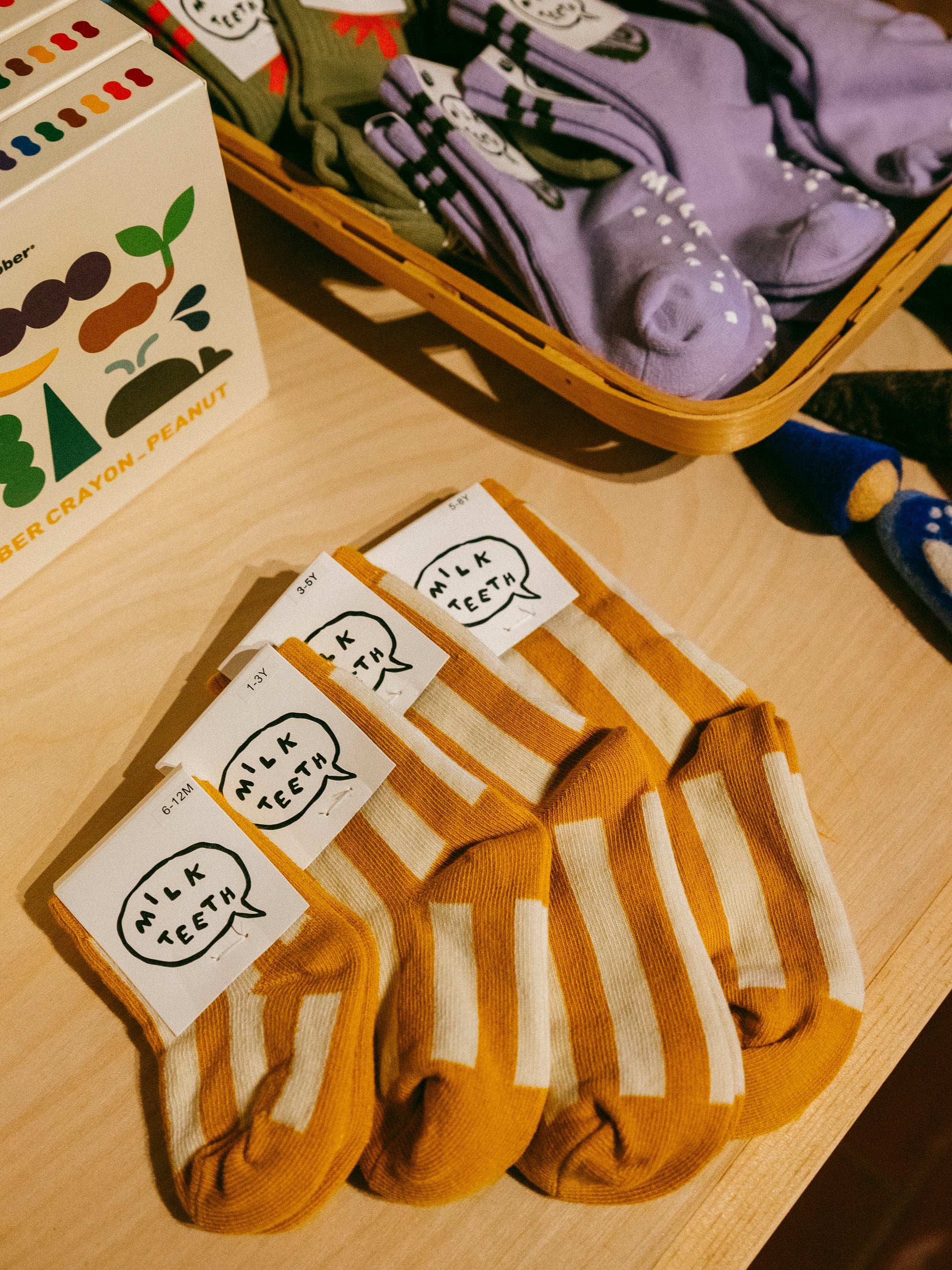 Stripe Socks | Marigold