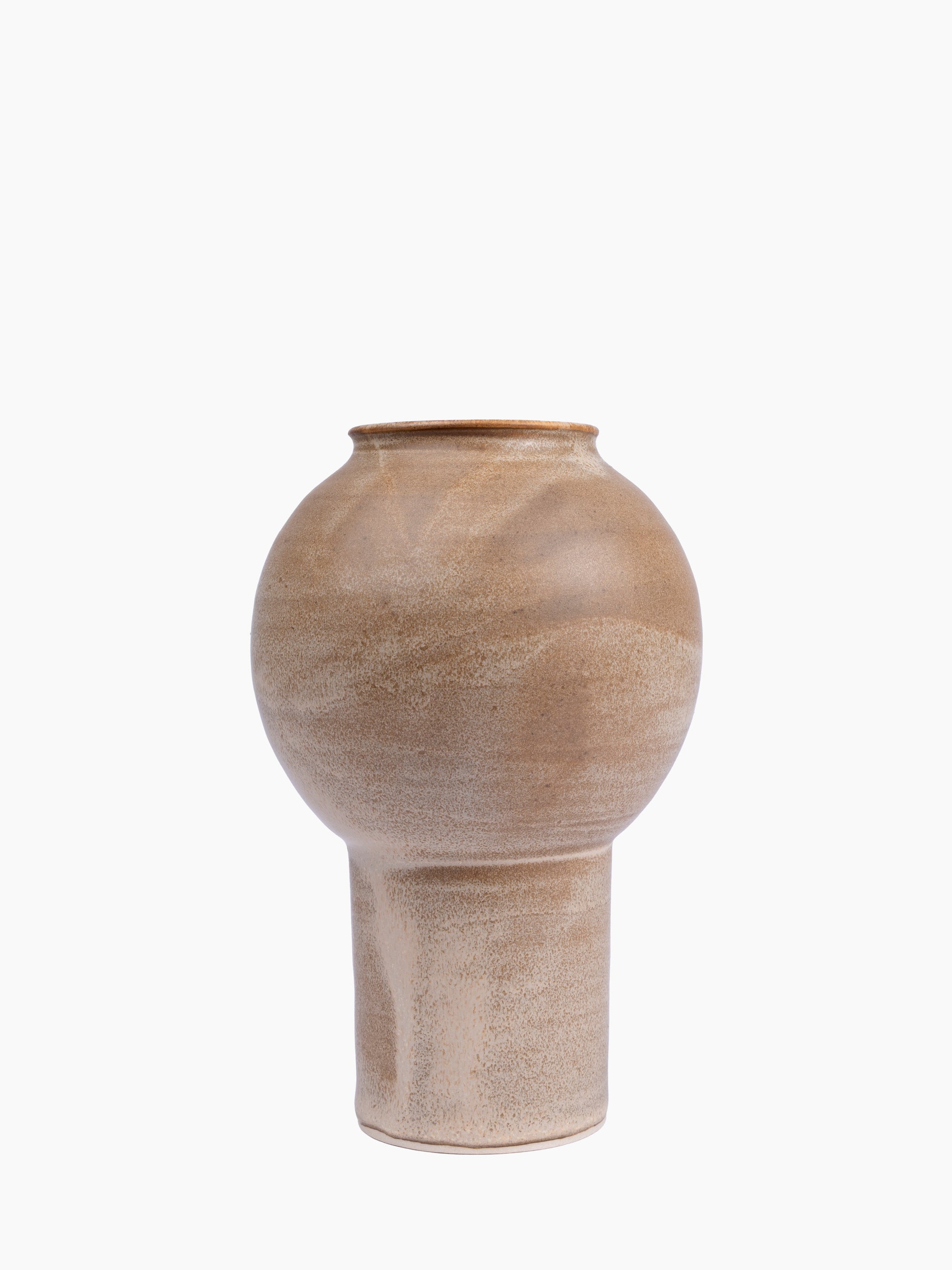 Moon Jar Pedestal Vase | Assorted Sizes + Colors