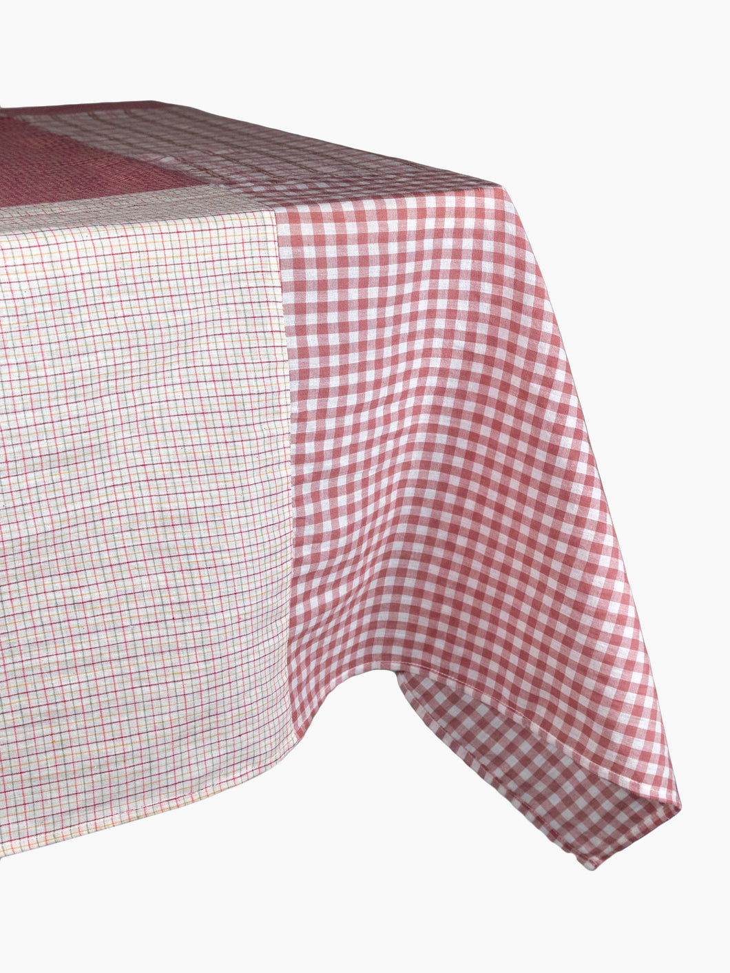 Pink Patchwork Tablecloth