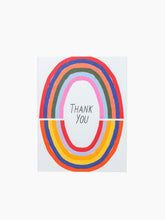 Load image into Gallery viewer, Thank You Rainbow Arches Card
