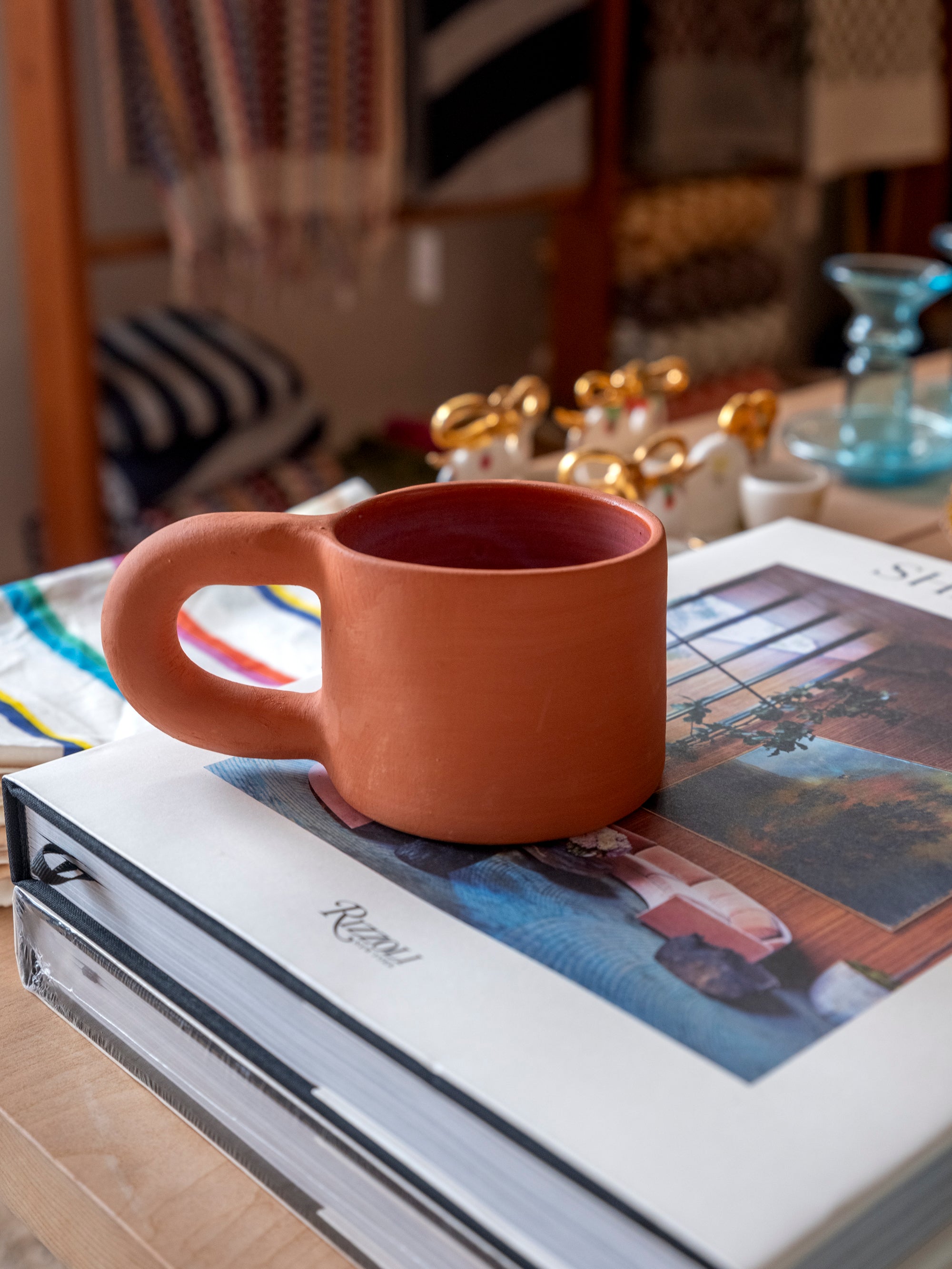 Short Terracotta Mug