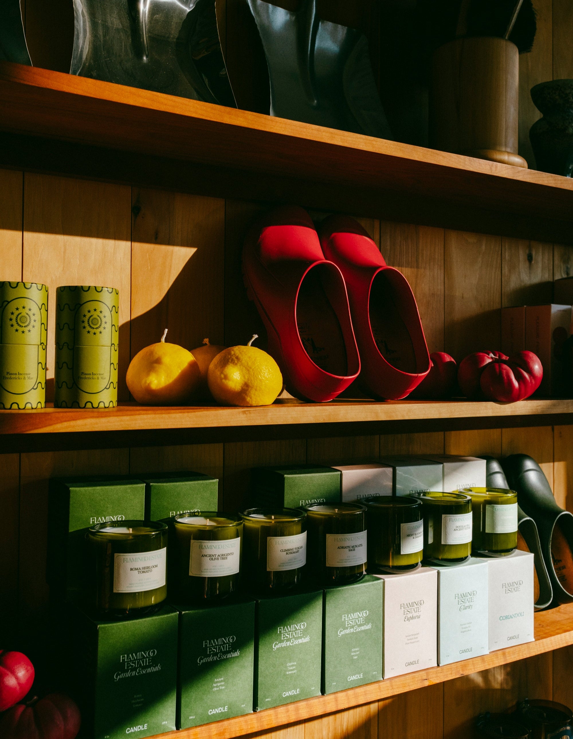 Italian Red Garden Clogs