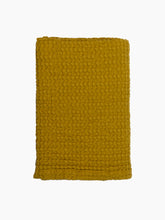Load image into Gallery viewer, Mustard Waffle Hand Towel
