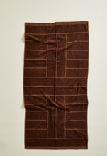Load image into Gallery viewer, Greenwich Organic Cotton Bath Towel, Tabac
