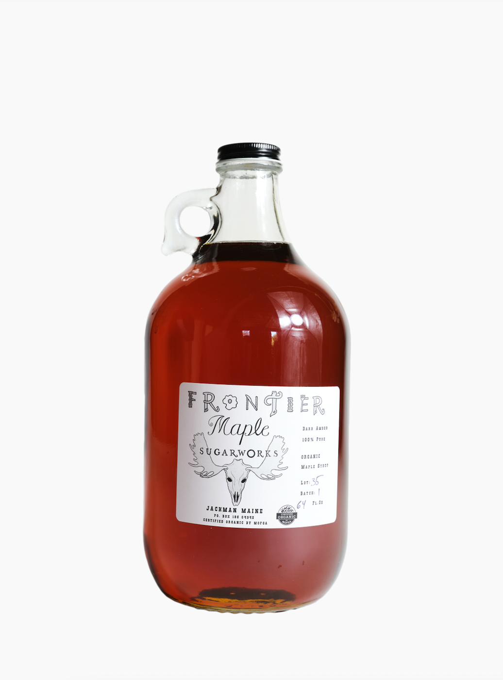 1/2 Gallon Grade A Organic Maple Syrup