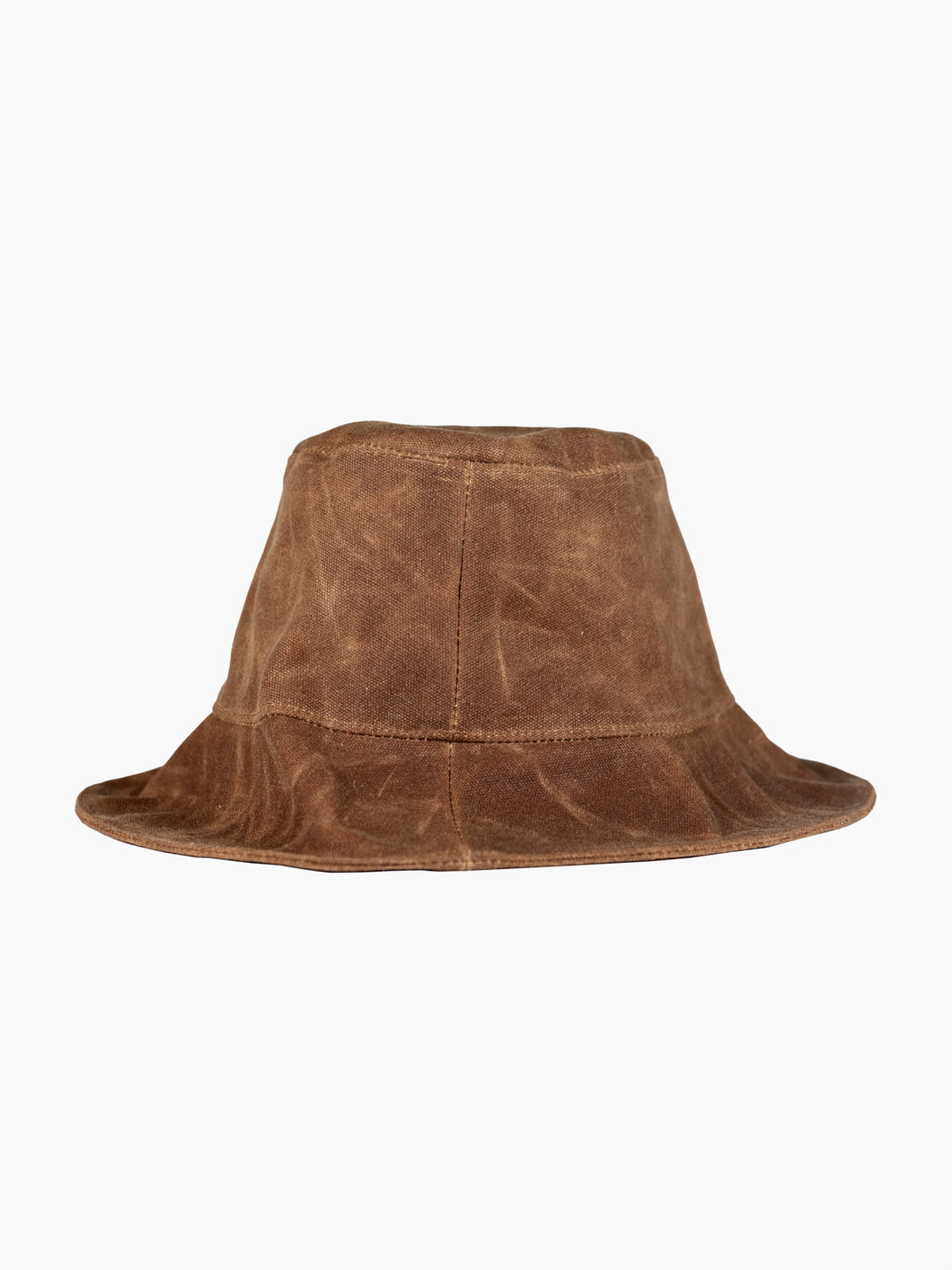 Adult Waxed Canvas Hat, Brown