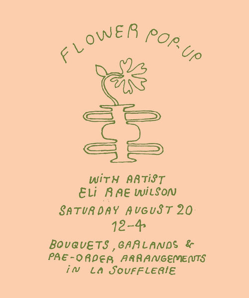 Flower Pop-Up with Artist Eli Rae Wilson