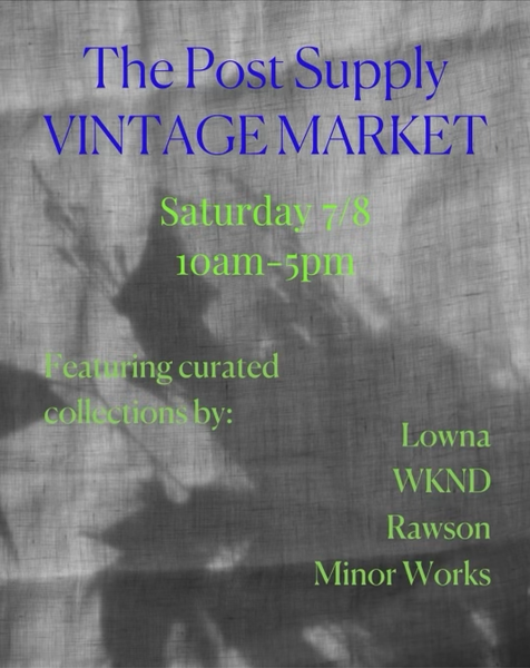 The Post Supply's Vintage Market