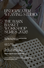 Underwater Weaving x The Post Supply Workshop Series
