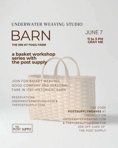 Underwater Weaving x The Post Supply Workshop Series