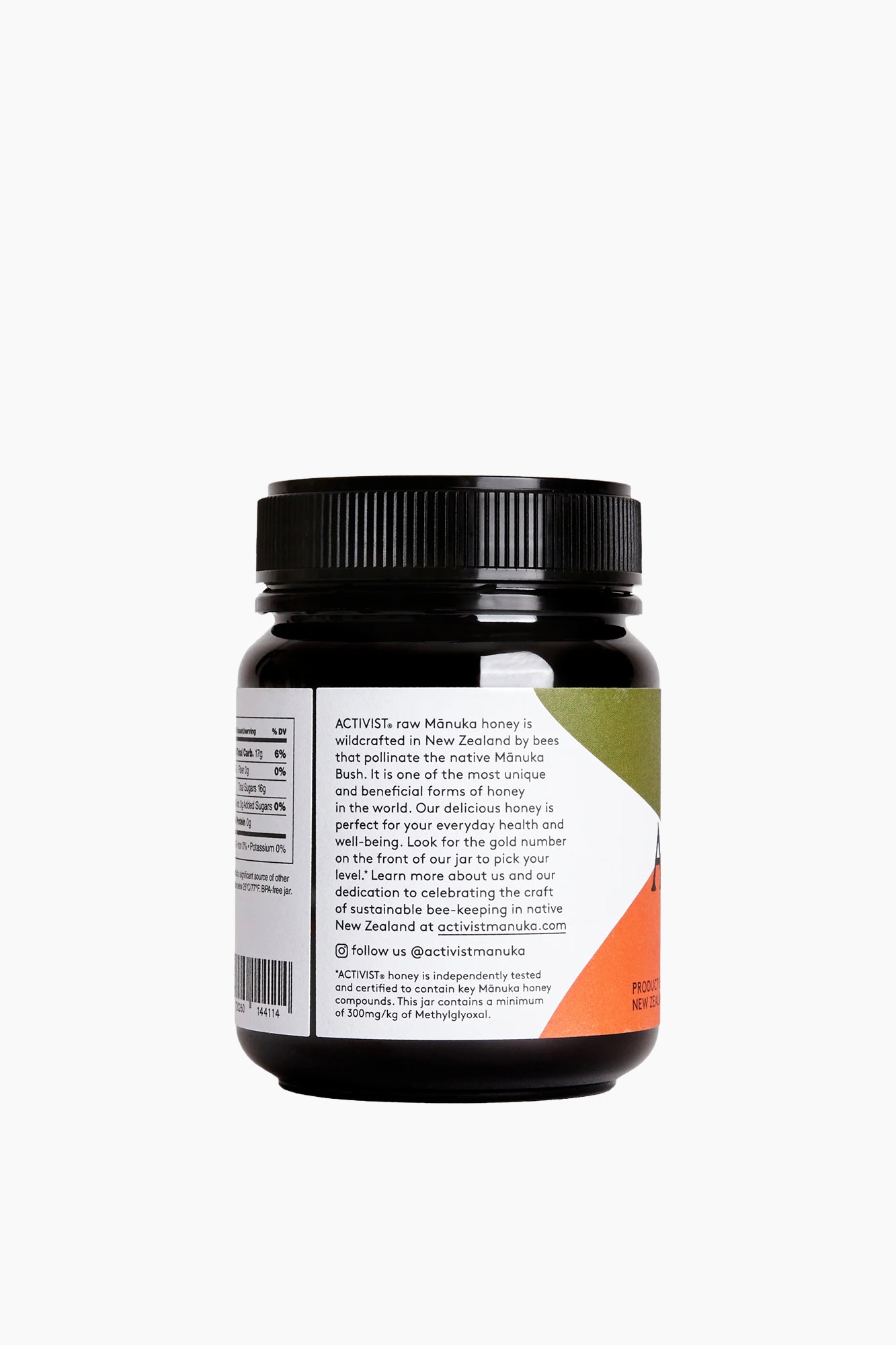 Raw Mānuka Honey 300+ mgo