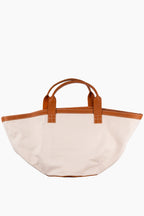 Circle Bottom Canvas Carry All
