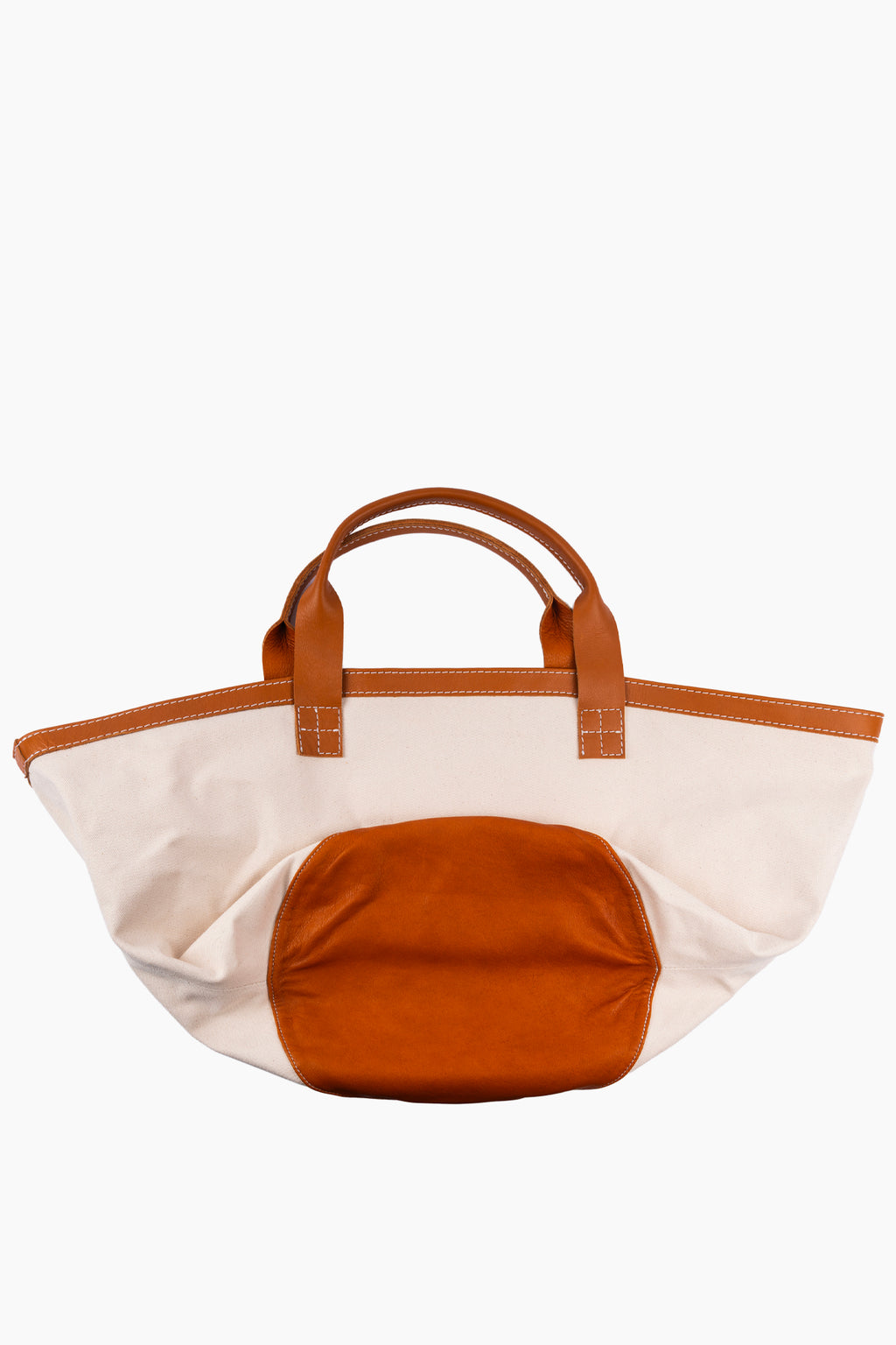 Circle Bottom Canvas Carry All