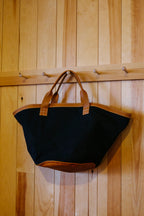 Circle Bottom Canvas Carry All