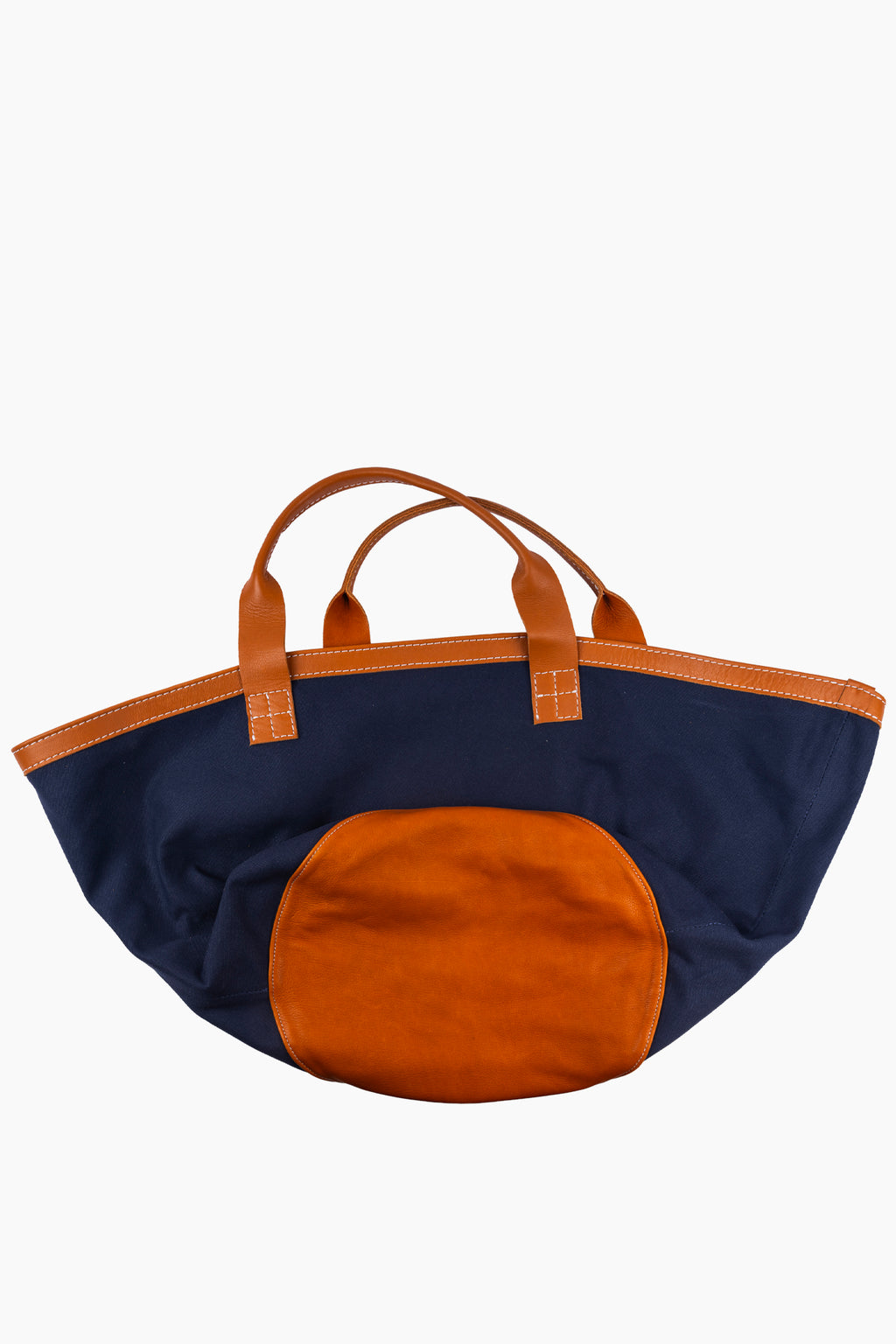 Circle Bottom Canvas Carry All