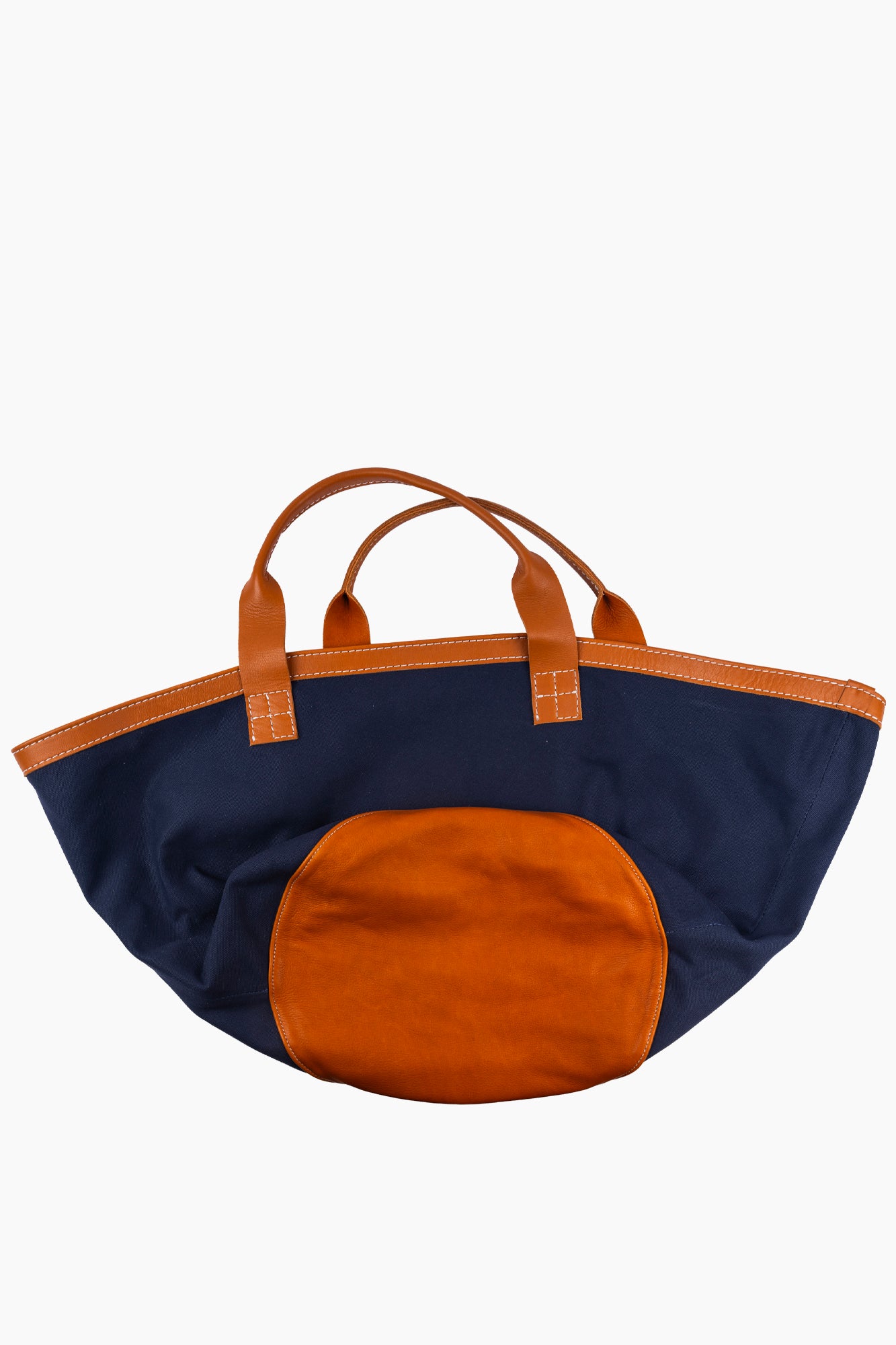 Circle Bottom Canvas Carry All