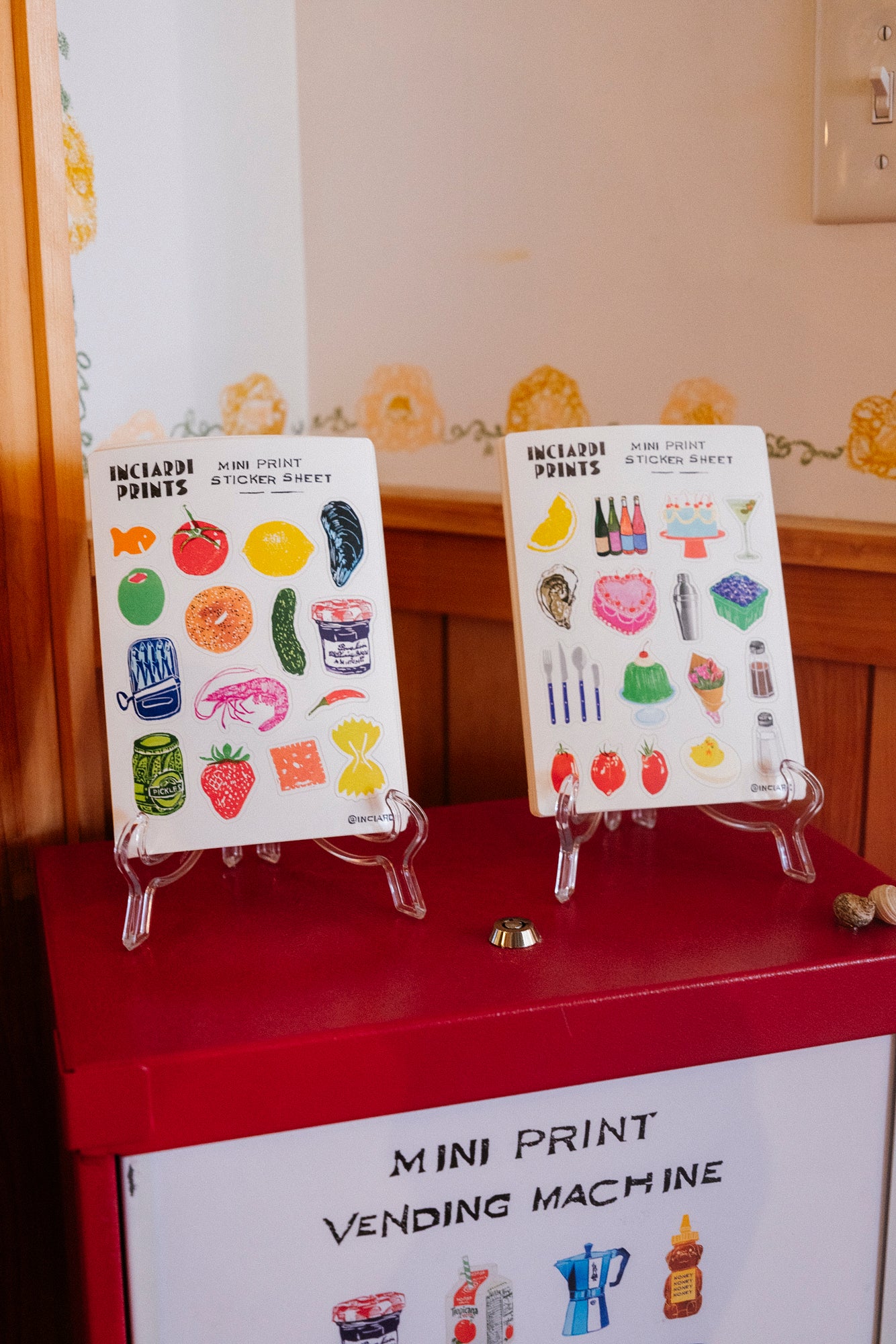 Mini Print Sticker Sheet