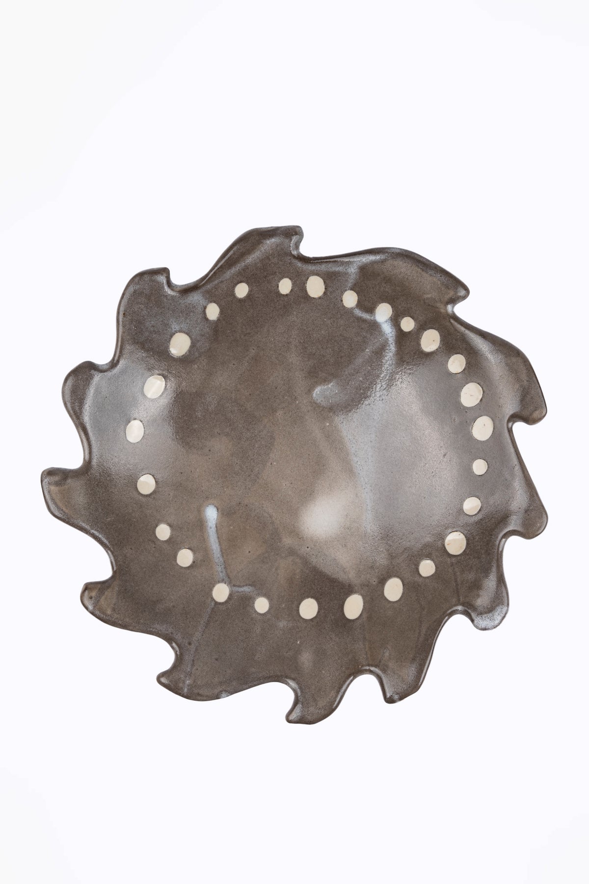 Wavy Dots Serving Bowl