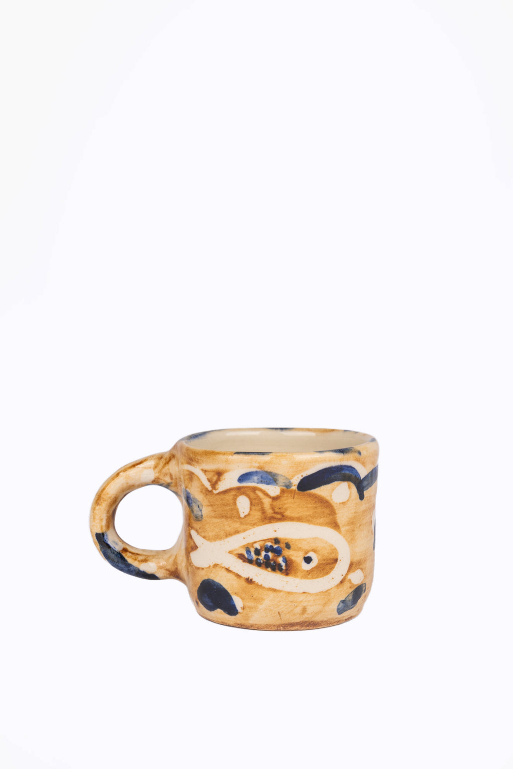 Hand Painted Fish Mug