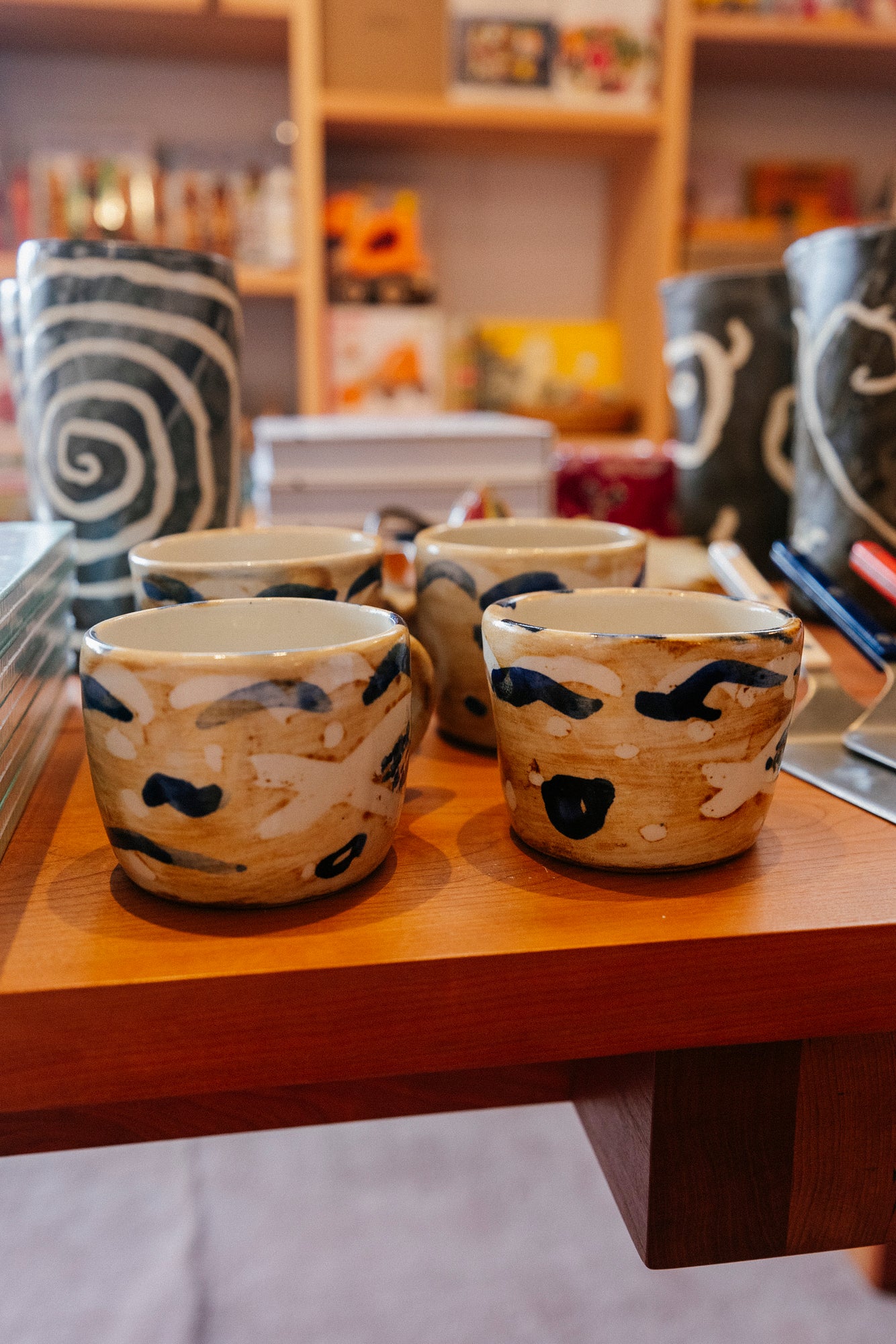 Hand Painted Fish Mug
