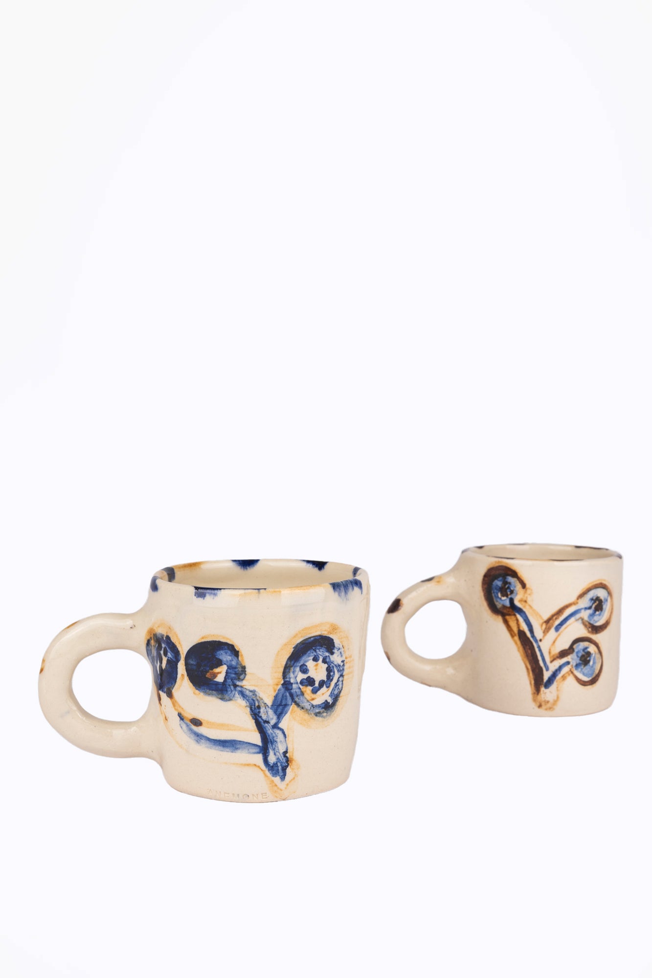 Hand Painted Flower Mug