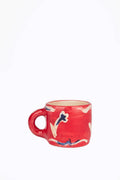 Hand Painted Flower Mug