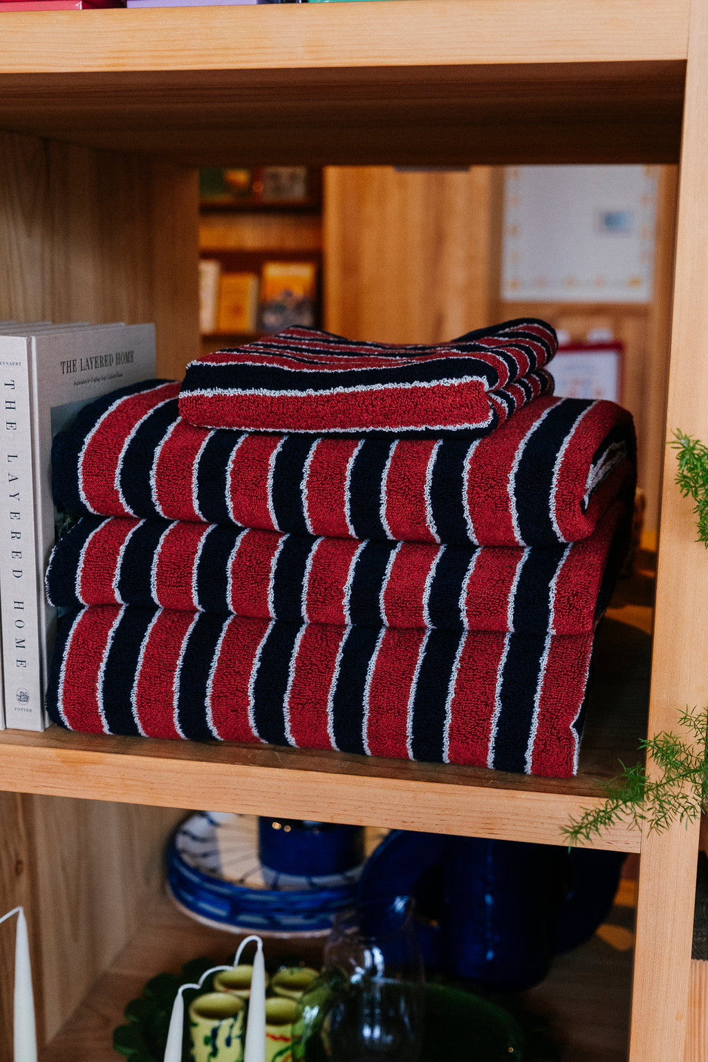 Organic Cotton Madder Helena Towels