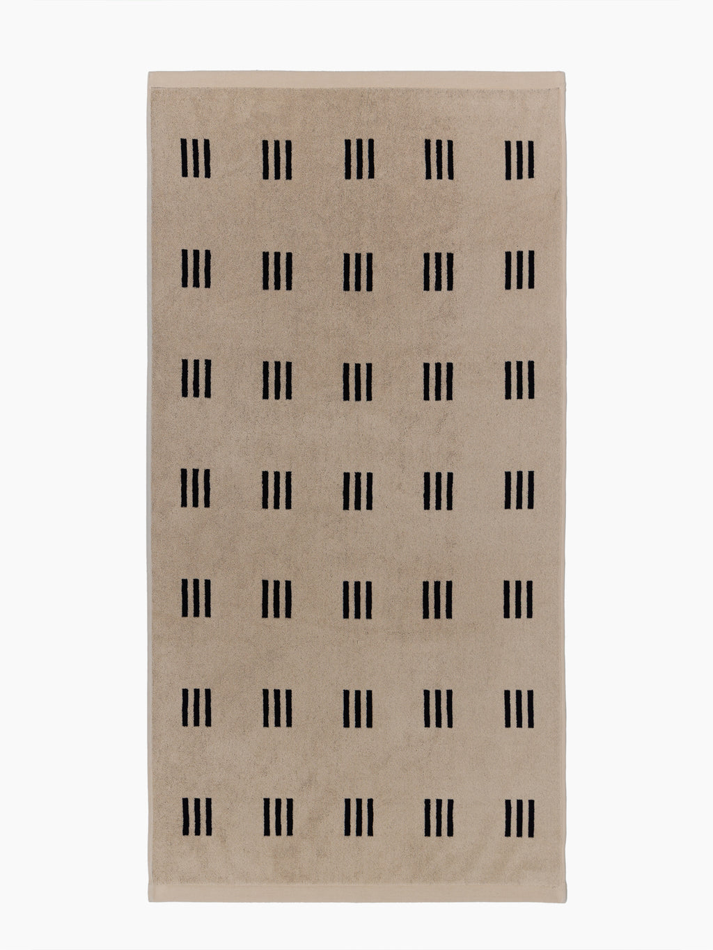 Organic Cotton Weave Towels | Sand & Noir