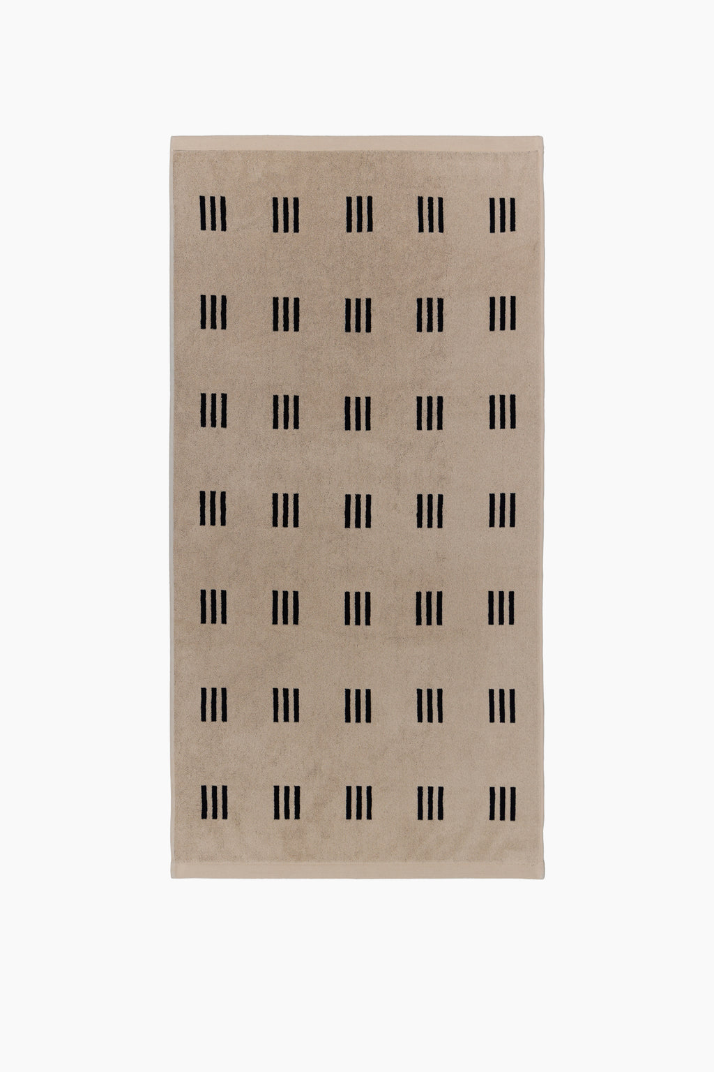 Organic Cotton Weave Towels | Sand & Noir