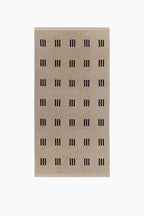 Organic Cotton Weave Towels | Sand & Noir