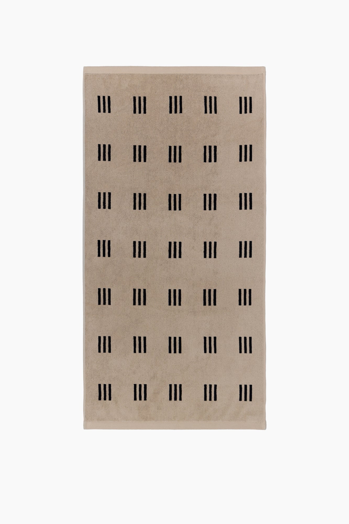 Organic Cotton Weave Towels | Sand & Noir