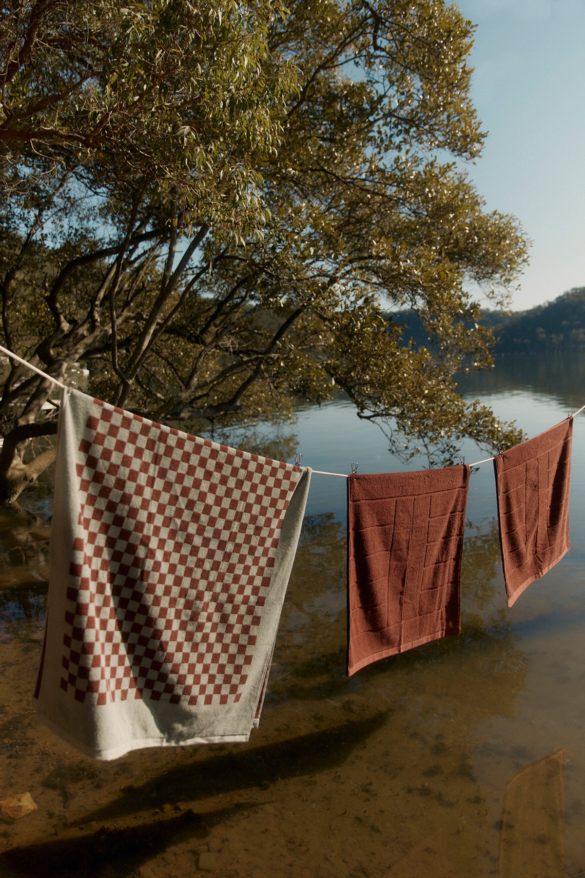 Organic Cotton Heritage Towels | Cement & Rhus