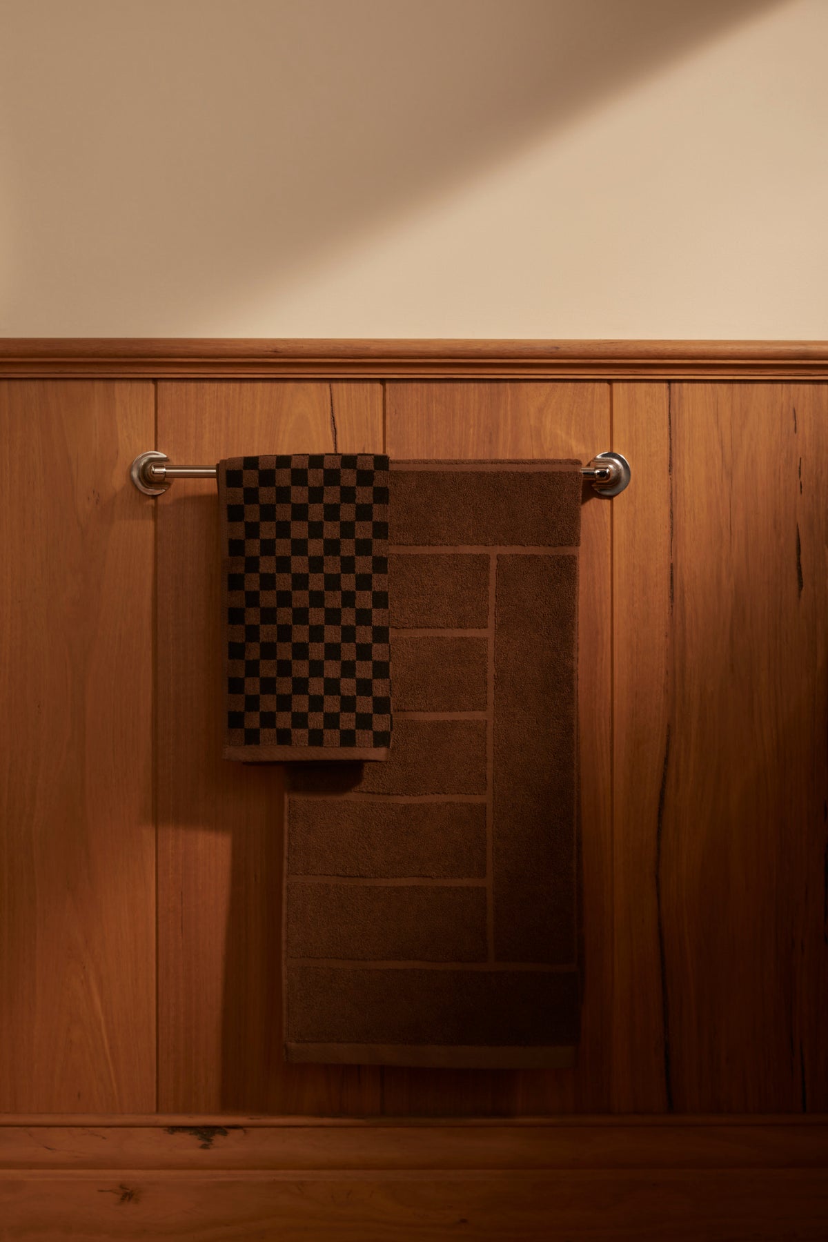 Organic Cotton Heritage Towels | Tabac & Noir