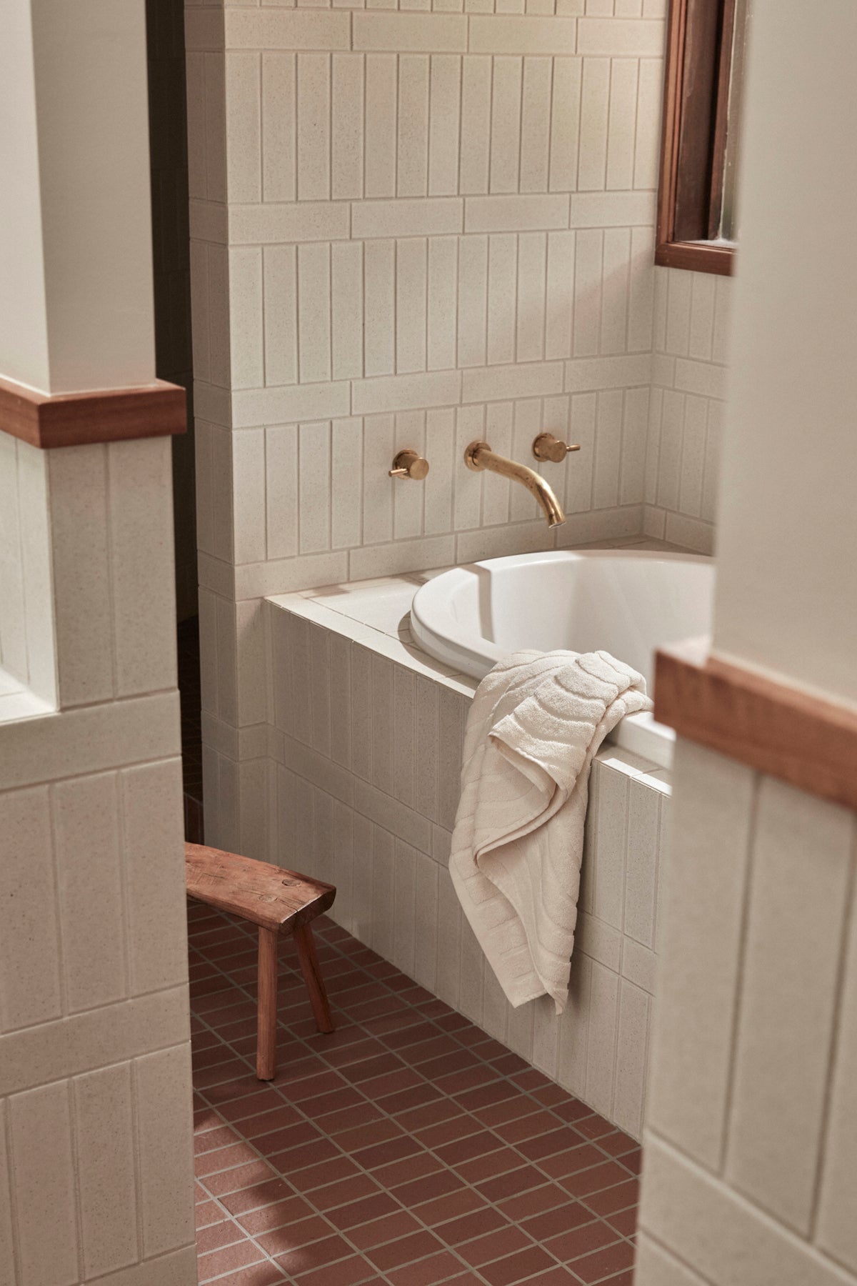 Organic Cotton Wiggle Towels | Ivory