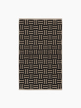 Load image into Gallery viewer, Organic Cotton Weave Towels | Sand &amp; Noir
