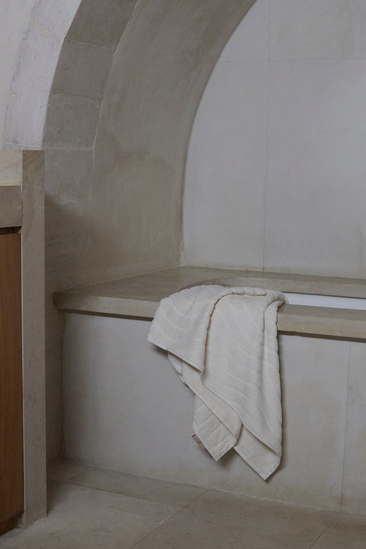 Organic Cotton Wiggle Towels | Ivory