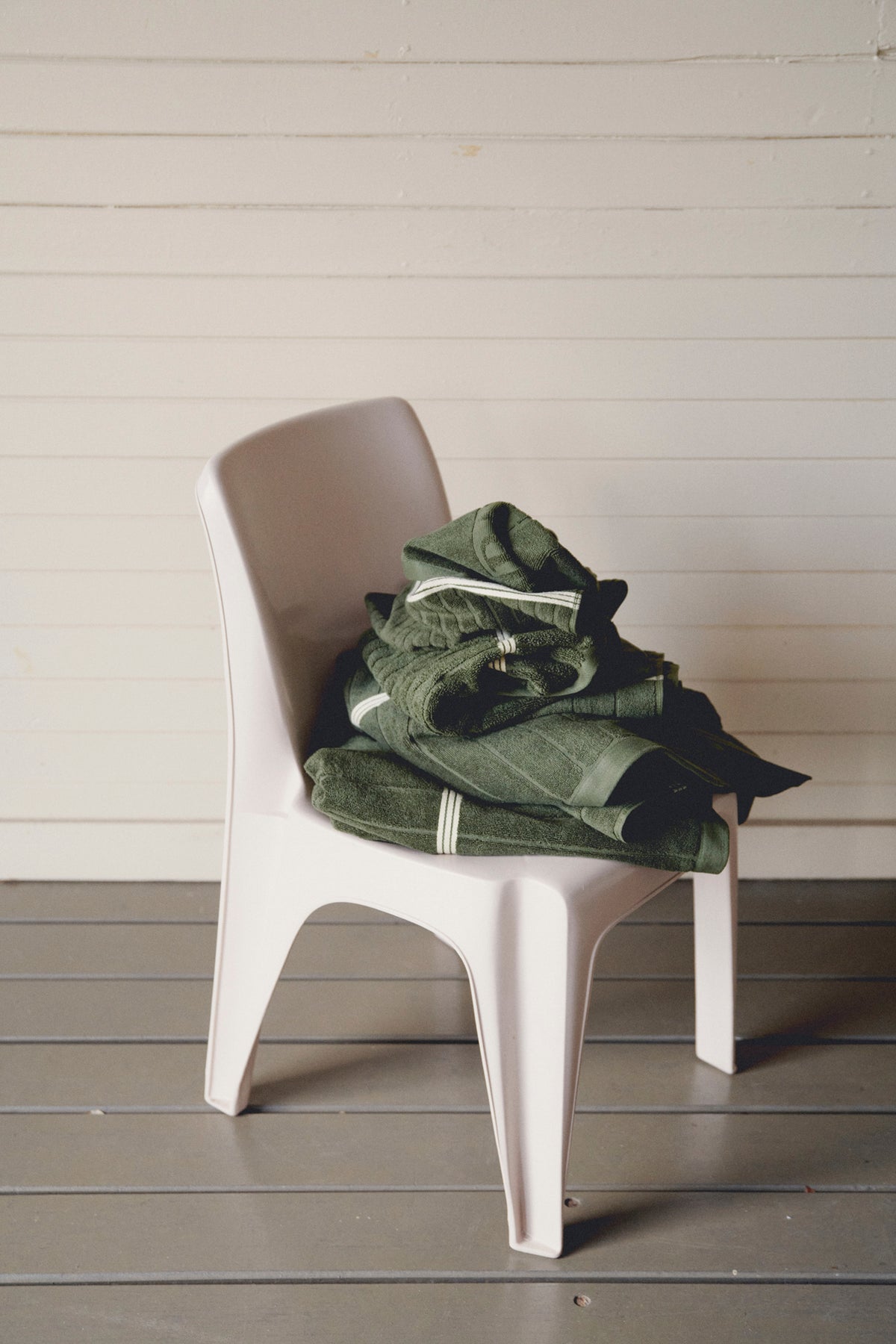 Organic Cotton Underwood Towels | Moss