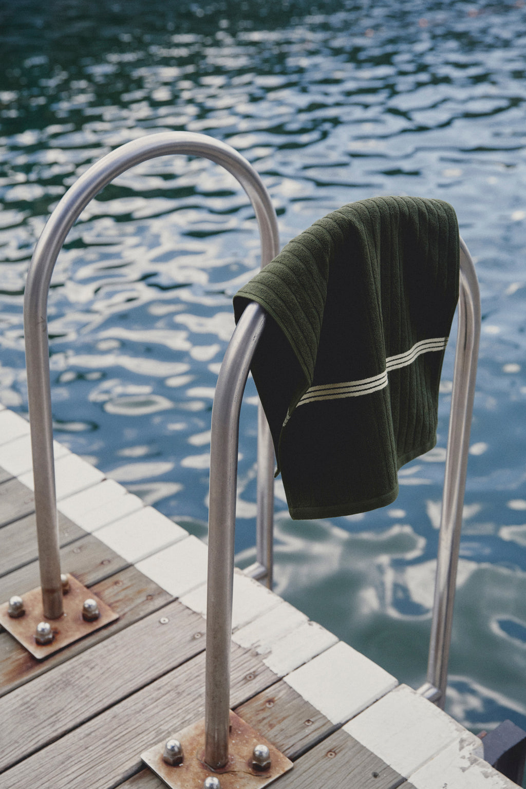 Organic Cotton Underwood Towels | Moss