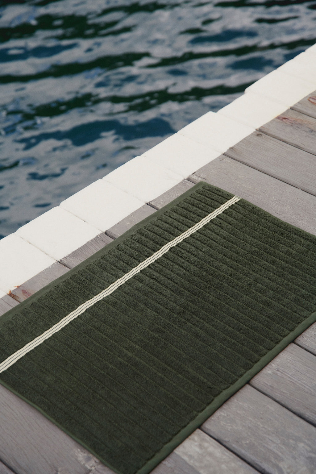 Organic Cotton Underwood Towels | Moss