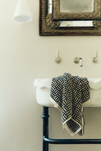 Organic Cotton Weave Towels | Sand & Noir