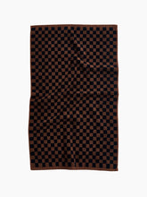 Load image into Gallery viewer, Organic Cotton Heritage Towels | Tabac &amp; Noir
