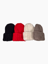 Load image into Gallery viewer, Baby Alpaca Ribbed Beanie
