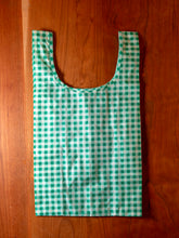 Load image into Gallery viewer, Baby Baggu - Green Gingham
