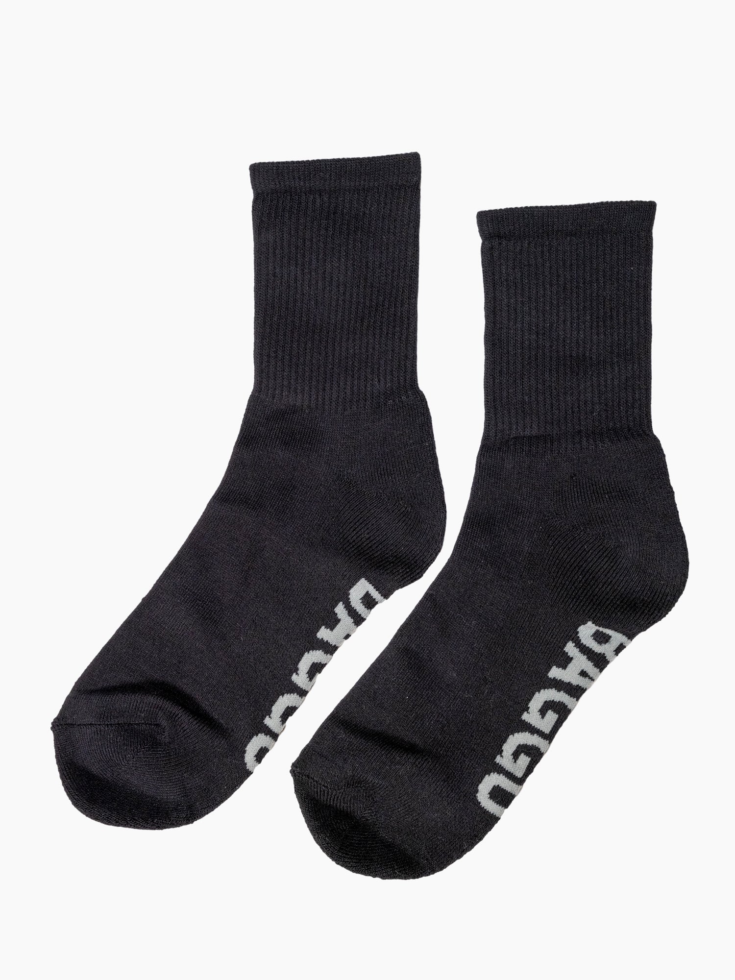 Ribbed Socks | Black